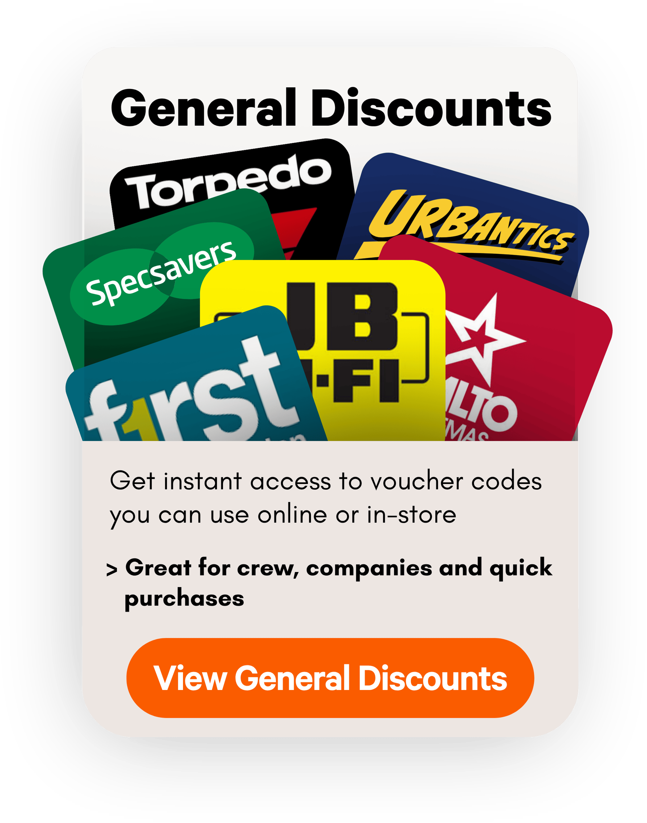 general discounts